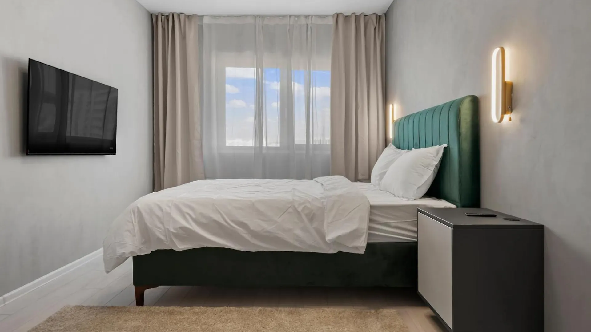 Ultra-Modern & Spacious 2Br Apartment With Balcony Boekarest